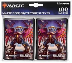 Ultra Pro - Matte Deck Protector Sleeves 100ct - Final Fantasy - V6